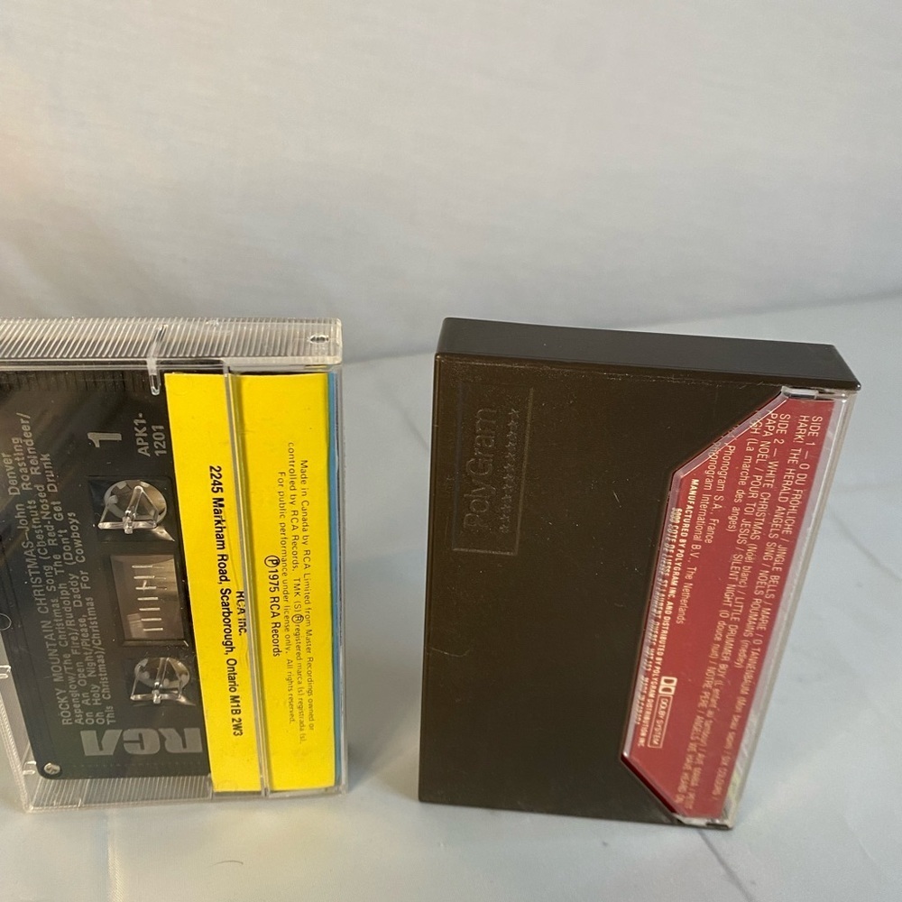 VINTAGE 1984 Bing Crosby Merry Christmas, plus other various cassettes lot - Picture 6 of 7